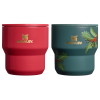The Cheers u0026 Cheer Stay-Hot Stacking Cup 2-Piece Set